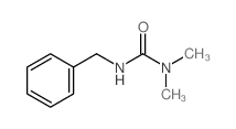 3-benzyl-1,1-dimethyl-urea结构式