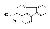 Fluoranthene-3-boronic acid structure