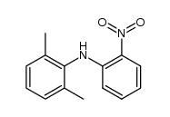 2,6-dimethyl-2'-nitrodiphenylamine Structure