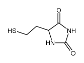 D,L-5-(2'-Mercaptoethyl)-hydantoin Structure