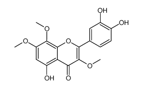 5,3',4'-trihydroxy-3,7,8-trimethoxyflavone Structure