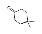 6,6-dimethylbicyclo[3.1.1]heptan-3-one Structure