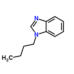 1-丁基-1H-苯并咪唑结构式