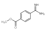 4-methoxycarbonylbenzamidine dihydrochloride Structure