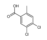 4,5-二氯-2-甲基苯甲酸结构式