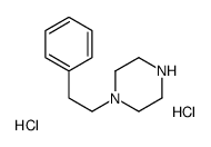 1-苯乙基哌嗪二盐酸盐结构式