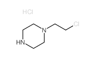 Piperazine,1-(2-chloroethyl)-, hydrochloride (1:2)结构式