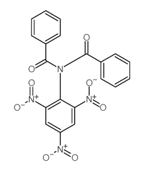 N-benzoyl-N-(2,4,6-trinitrophenyl)benzamide结构式