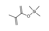 2-methyl-3-[(trimethylsilyl)oxy]-1,3-butadiene结构式