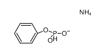 phenyl H-phosphonate ammonium salt Structure