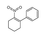(2-nitrocyclohexen-1-yl)benzene Structure