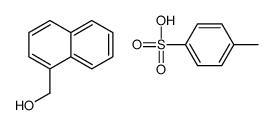 4-methylbenzenesulfonic acid,naphthalen-1-ylmethanol Structure