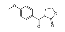 3-(4-methoxybenzoyl)oxolan-2-one结构式