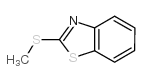 2-Methylmercaptobenzothiazole Structure