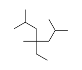 4-ethyl-2,4,6-trimethylheptane Structure