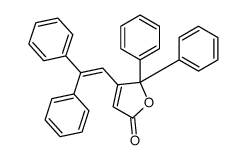 4-(2,2-diphenylethenyl)-5,5-diphenylfuran-2-one结构式