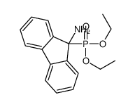 9-diethoxyphosphorylfluoren-9-amine结构式
