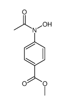 methyl 4-[acetyl(hydroxy)amino]benzoate结构式