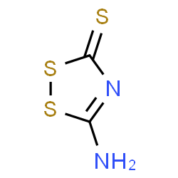 3-AMINO-1,2,4-DITHIAZOLE-5-THIONE Structure