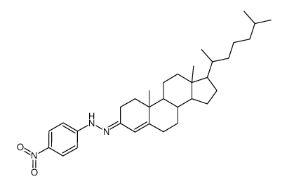 cholest-4-en-3-one-(4-nitro-phenylhydrazone) Structure