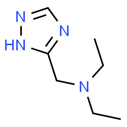 1H-1,2,4-Triazole-3-methanamine,N,N-diethyl-(9CI) Structure