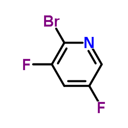 2-溴-3,5-二氟吡啶结构式