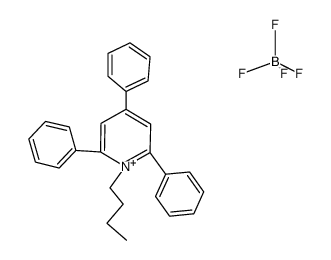 1-(n-butyl)-2,4,6-triphenylpyridinium tetrafluoroborate Structure