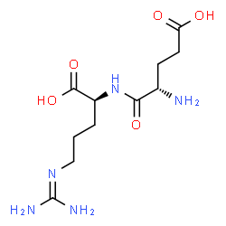 H-Glu-Arg-OH acetate salt Structure