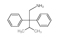 3-methyl-2,2-diphenyl-butan-1-amine structure