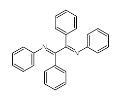N,N,1,2-tetraphenylethane-1,2-diimine Structure