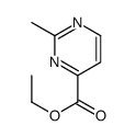 2-Methyl-pyrimidine-4-carboxylic acidethyl ester Structure