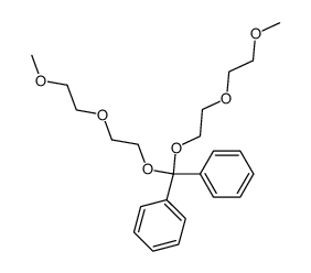 9,9-diphenyl-2,5,8,10,13,16-hexaoxaheptadecane Structure