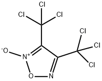 1,2,5-Oxadiazole, 3,4-bis(trichloromethyl)-, 2-oxide结构式
