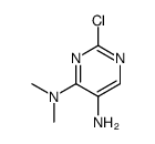 2-CHLORO-N4,N4-DIMETHYLPYRIMIDINE-4,5-DIAMINE结构式