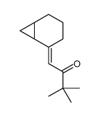 1-(5-bicyclo[4.1.0]heptanylidene)-3,3-dimethylbutan-2-one结构式