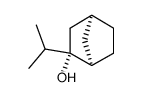 2-endo-isopropyl-2-exo-norbornanol结构式