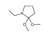 1-ethyl-2,2-dimethoxypyrrolidine Structure