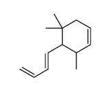 4-buta-1,3-dienyl-3,5,5-trimethylcyclohexene Structure