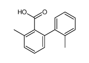 2-methyl-6-(2-methylphenyl)benzoic acid Structure