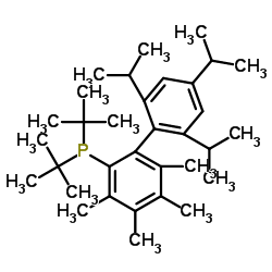 2-二叔丁基膦-3,4,5,6-四甲基-2′,4′,6′-三异丙基-1,1′-联苯图片