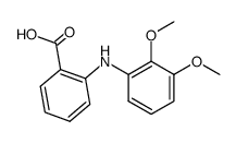 N-(2,3-dimethoxy-phenyl)-anthranilic acid Structure