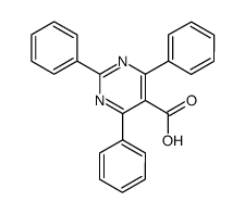 2,4,6-triphenyl-pyrimidine-5-carboxylic acid Structure
