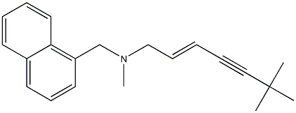 Terbinafine EP Impurity E DiHCl Structure
