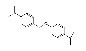 1-tert-butyl-4-[(4-propan-2-ylphenyl)methoxy]benzene Structure