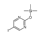 (5-iodopyrimidin-2-yl)oxy-trimethylsilane结构式