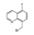 8-(bromomethyl)-5-fluoroquinoline结构式