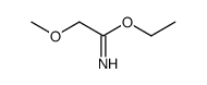 2-methoxyacetimidate d'ethyle结构式