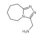 C-(6,7,8,9-四氢-5H-[1,2,4]噻唑并[4,3-a]-氮杂革-3-基)-甲基胺结构式