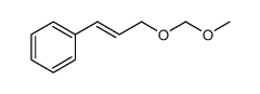 Benzene, [(1E)-3-(methoxymethoxy)-1-propen-1-yl]结构式