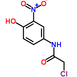 2'-CHLORO-4-HYDROXY-3-NITROACETANILIDE结构式